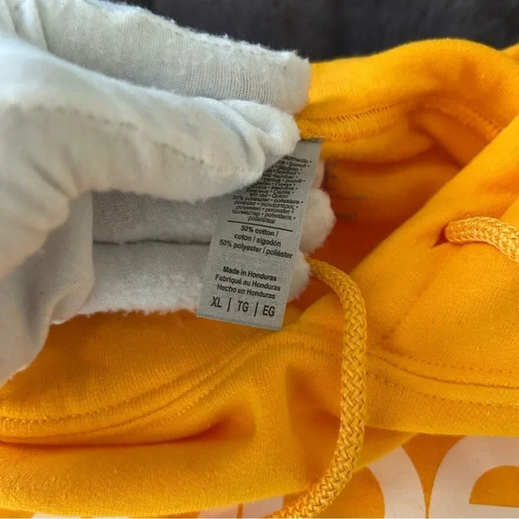 Tree of Life Yellow Hoodie Size XL - Picture 4 of 8